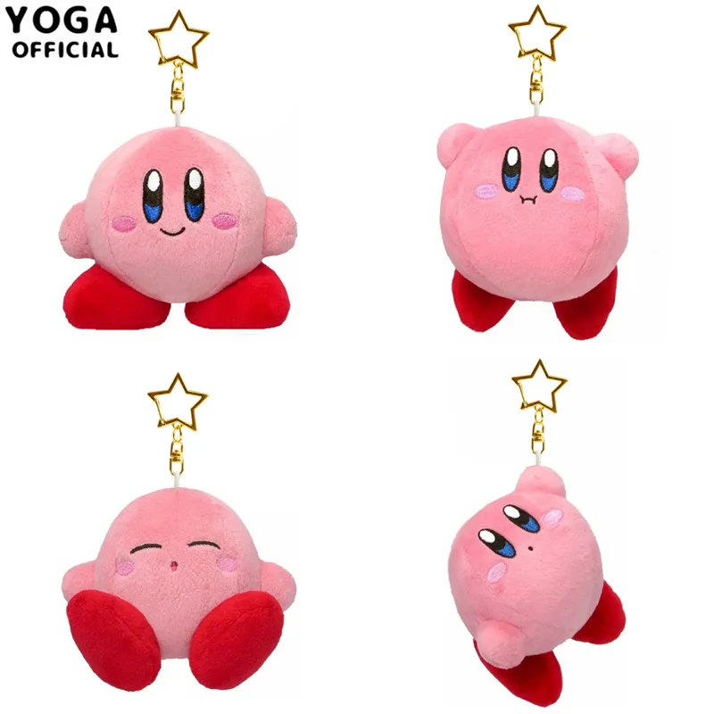 

2021 Cute Cartoon Star Card Than Plush Keychain Plush Doll Pendant Kawaii Japanese Pink Girl Heart Bag Pendant Keychain Gift