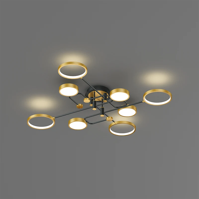 Потолочные светодиодные светильники несколько головок для гостиной спальни