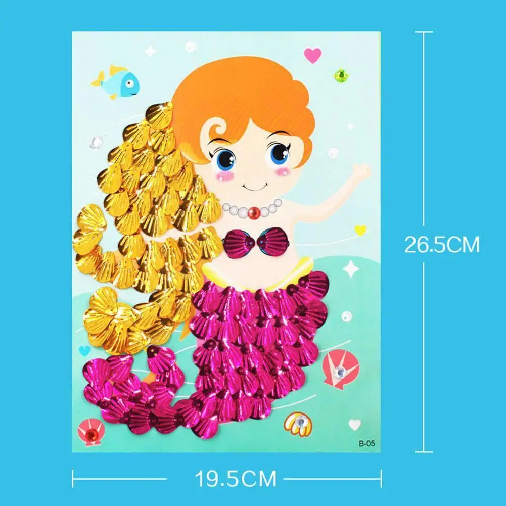 

2021 New Cross Stitch Kits Diamond Mosaic Landscape Full Embroidery Painting Round Animals For Girls Toys U2Y5