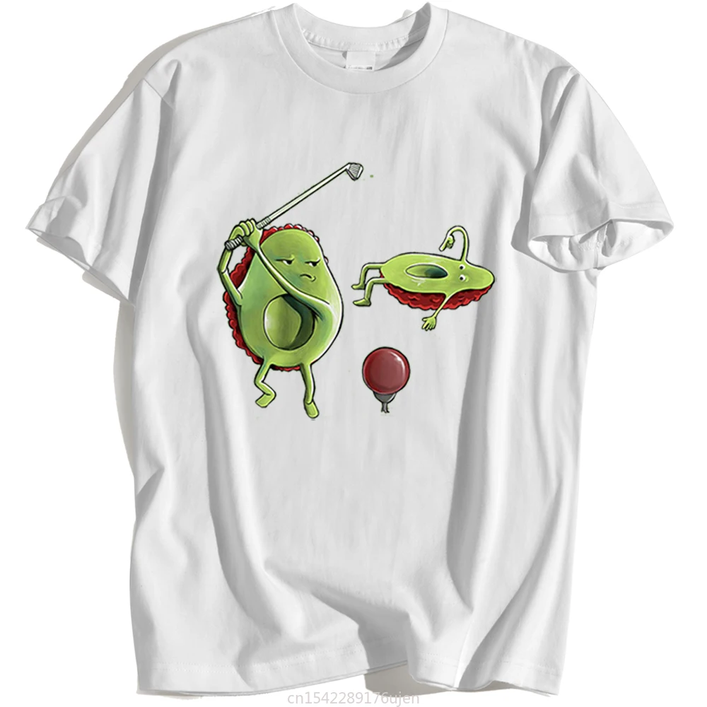 

Kohpweran New Summer T-Shirt Funny Avocado Fashion Street Prints Clothes Women Crewneck Casual Shirts Personality Loose Shirt