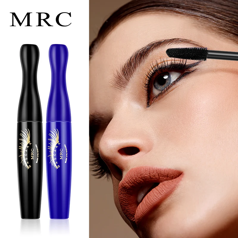 Водостойкая тушь для ресниц MRC 3d наращивания черная густая длинная завивка