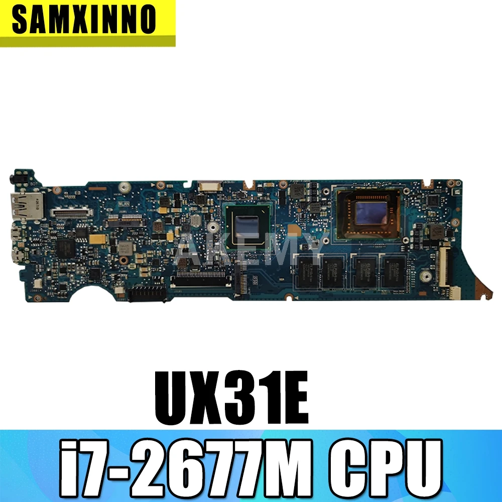UX31E материнская плата i7 2677/2640 м Процессор 4G для Asus Материнская ноутбука Тест 100%