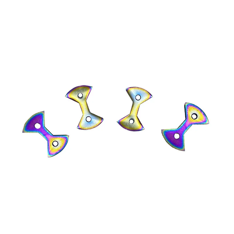 Титановая Педальная пластина/галстук бабочка * 4 подходит для ПК SpeedPlay Zero &