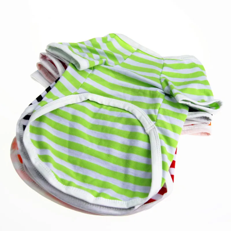 Одежда для домашних животных жилет собак футболка хлопковая одежда Летний