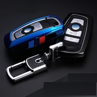 car keychain for bmw key case f30 f10 for bmw f30 f20 for bmw x3 x4 series car key cover leather key wallet car styling