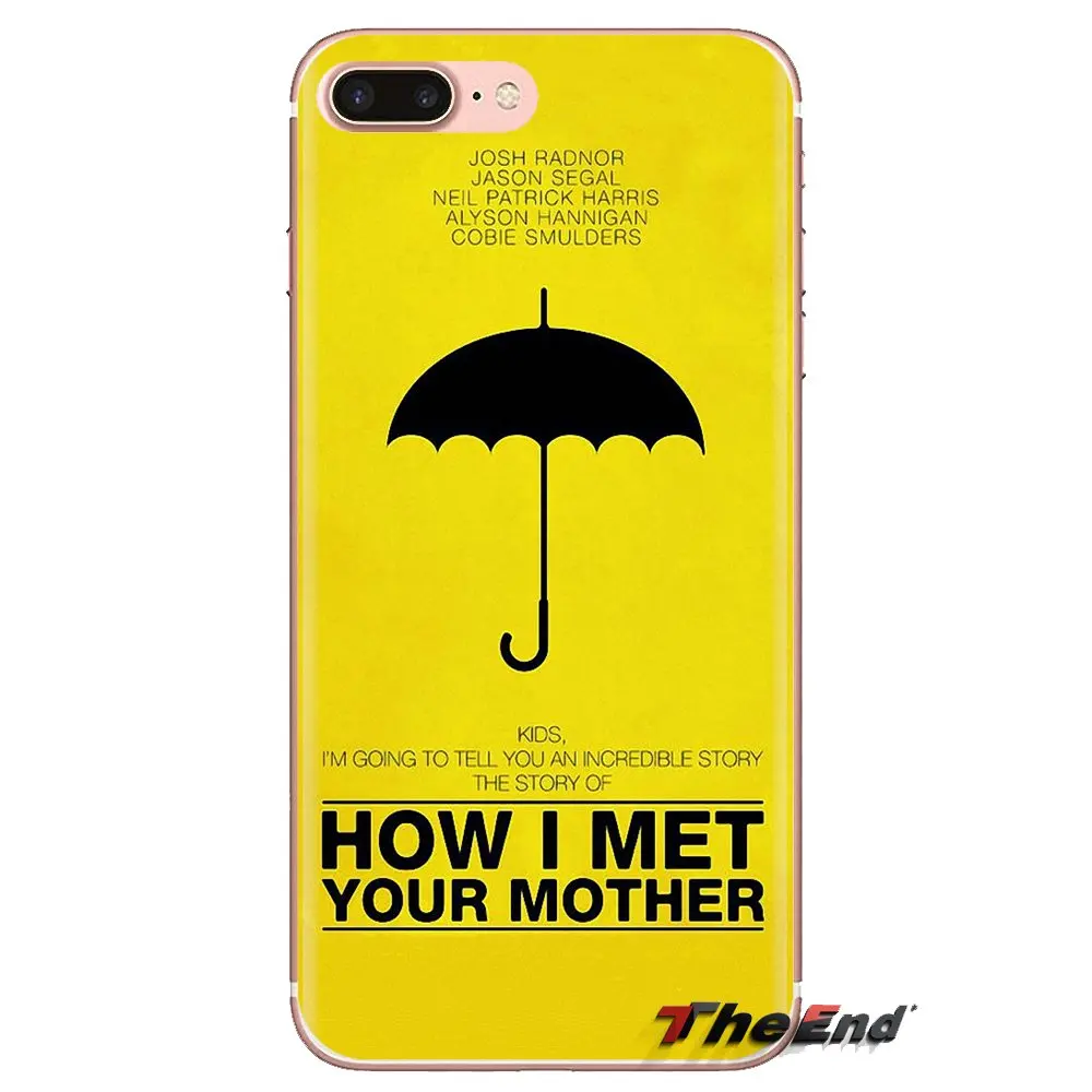 Для iPhone XS Max XR X 4 4s 5 5S 5C SE 6 6S 7 8 Plus samsung Galaxy J1 J3 J5 J7 A3 A5 Силиконовые чехлы HIMYM How I Met вашей