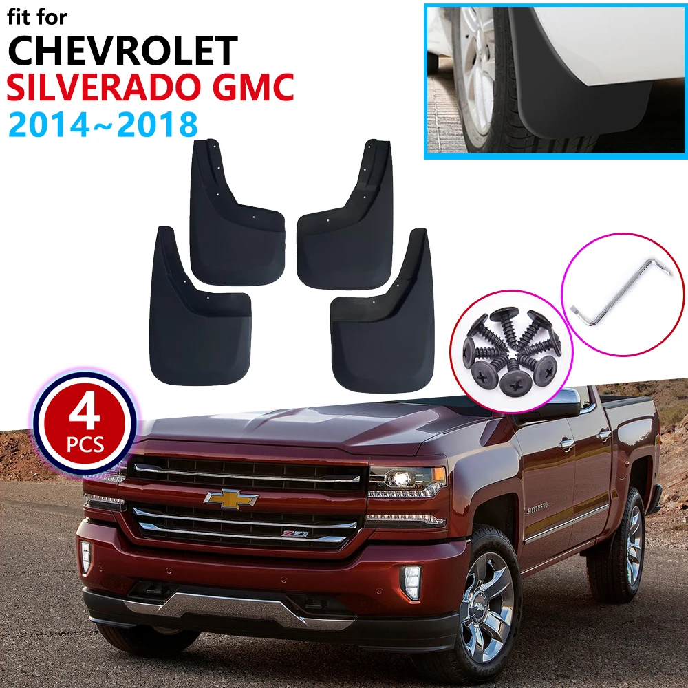 

Брызговики для Chevrolet Silverado GMC Sierra 2014-2018, 2015