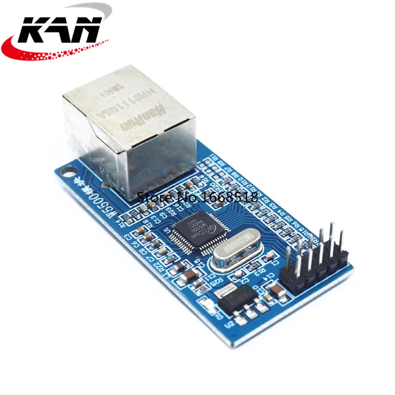 Сетевой модуль W5500 Ethernet оборудование TCP / IP 51/STM32 программа микроконтроллера через