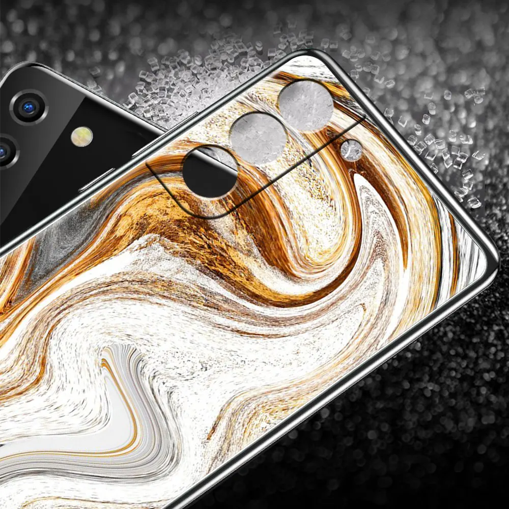 transparent phone case for samsung galaxy s21 ultra s20 fe s10 plus s9 s8 note 20 10 soft silicone cover luxury marble pattern free global shipping