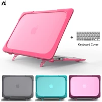 stand cover laptop case for macbook pro 13 case 2021 m1 air 13 for macbook pro 16 a2141 11 12 13 15 for macbook air 13 case