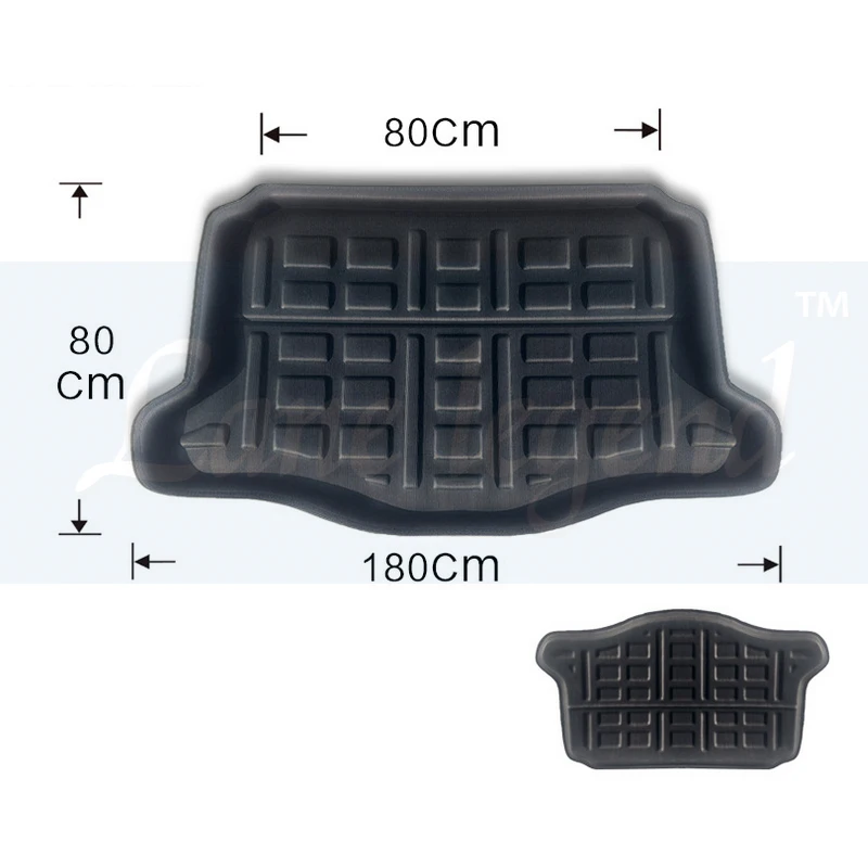 

Car Rear Boot Cargo Liner Trunk Floor Mat Carpets Tray Mats Pad Mat Carpet For Honda FIT JAZZ Hatch 2014 - 2016 2017 2018 2019