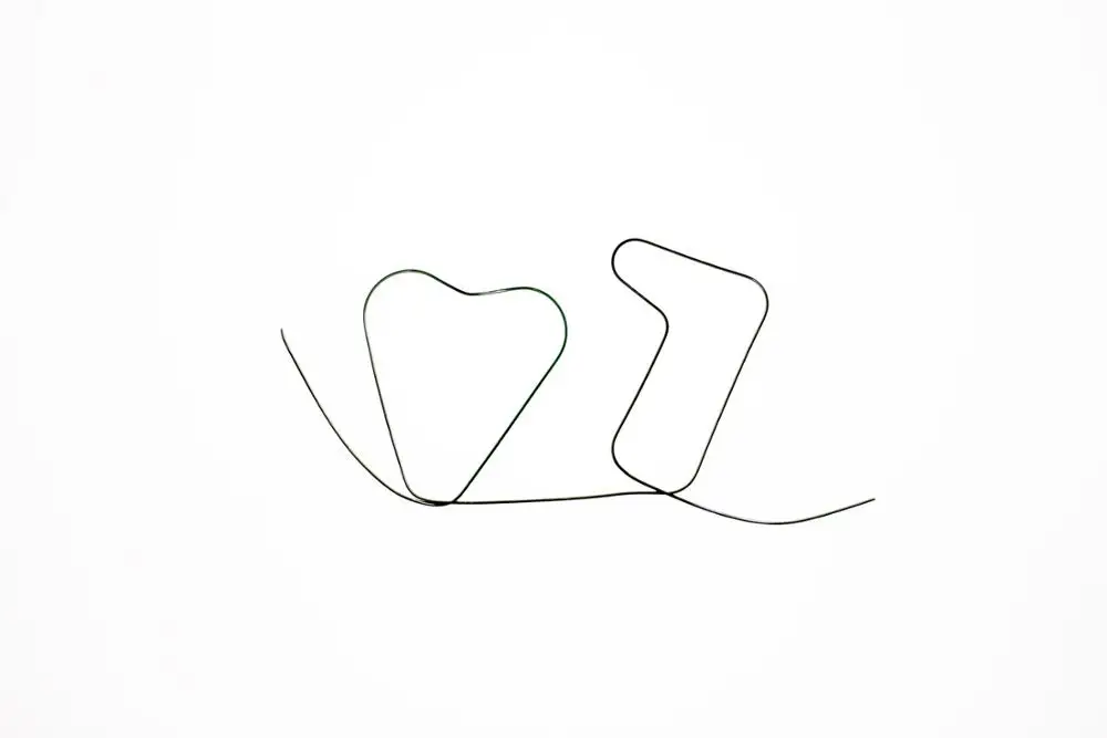 Металлическая проволока с эффектом памяти 8 камней/7 сердец Магическая иллюзия