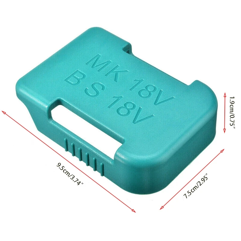 594a 5pcs battery storage rack battery holder case black，blue for 18v fixing devices free global shipping