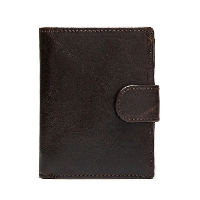 Новые мужские бумажники из натуральной кожи портфель брендовый дизайнерский