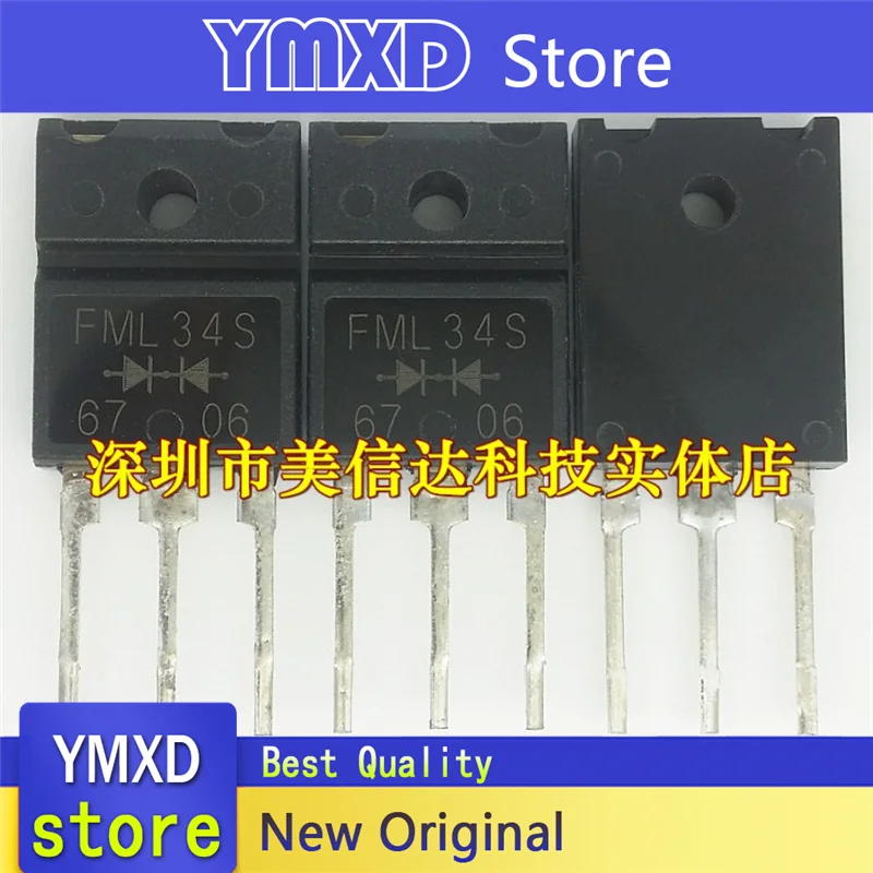 10pcs/lot New Original FML34S FML-34S Fast Recovery Diode TO-3PF In Stock