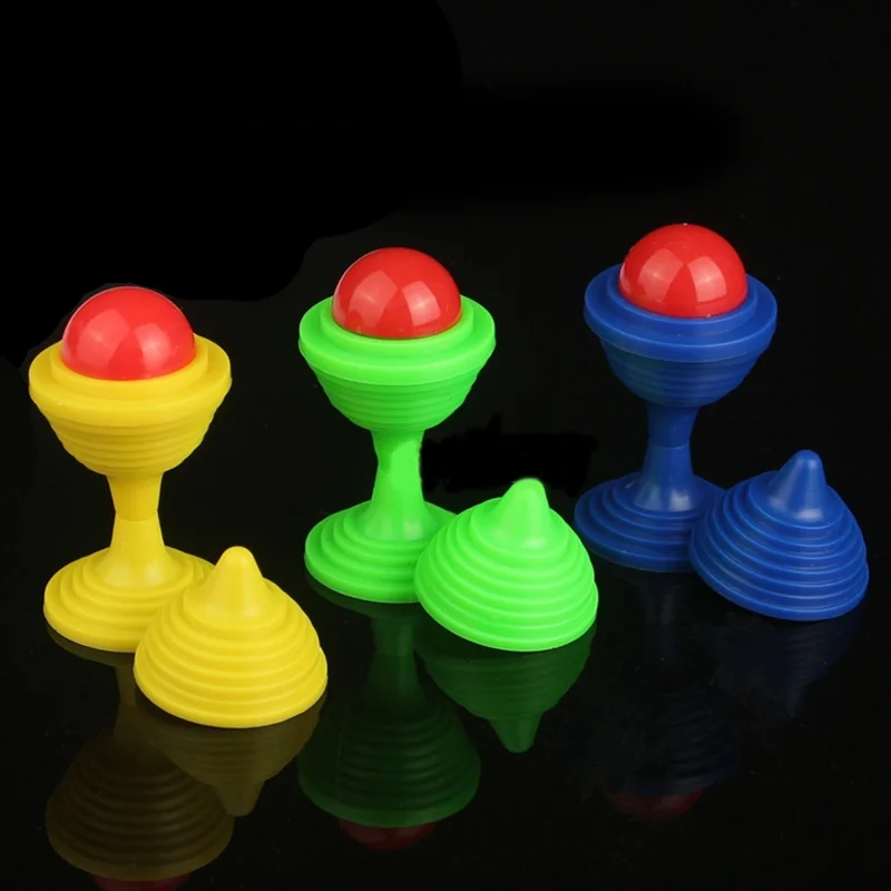 

1 Set Creative Magic Cup Small Toys for Children Colorful Balls Models Elusive Beads Props Educational Baby Kids Fun Game