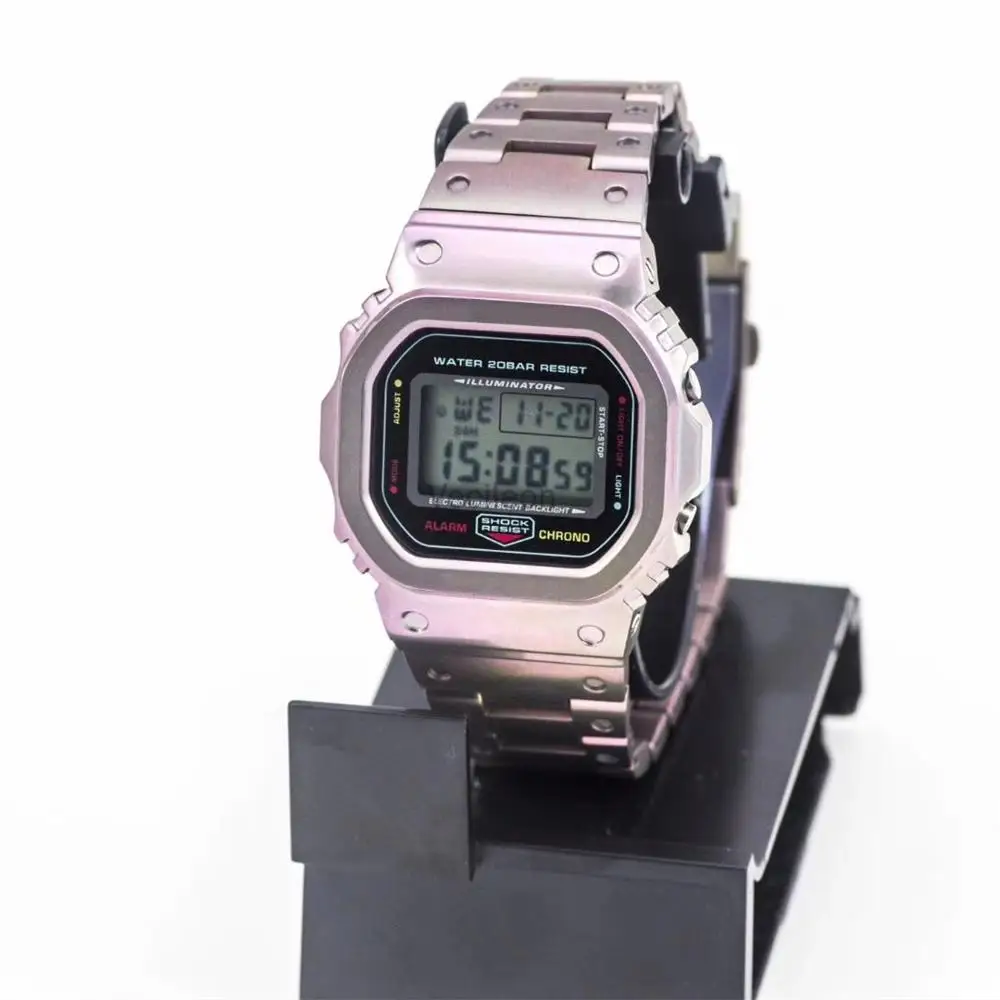 Титановые ремешки и БЕЗЕЛЬ для часов DW5000 набор GW5000 DW5035 безель/Чехол