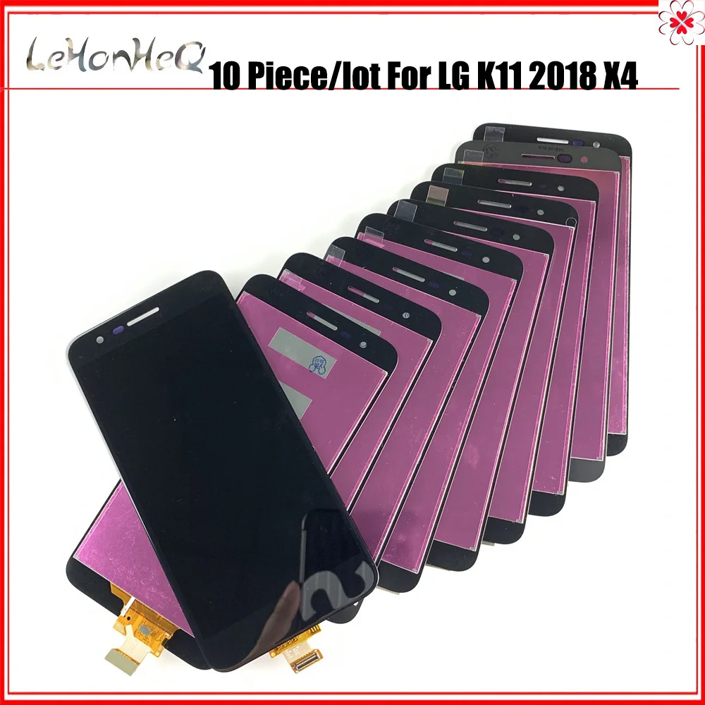

Wholesale 10 Piece/lot For LG K11 2018 LCD K11 Plus X4 Lcd Display Touch Screen Digitizer Assembly For LG K11 Plus Original LCD