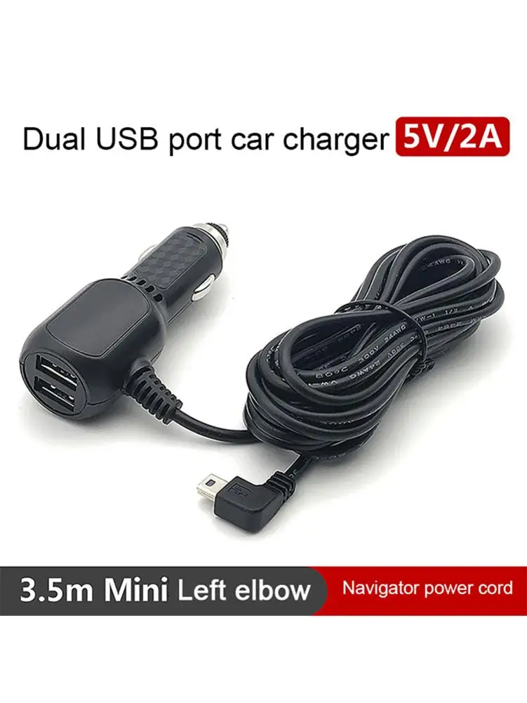 3 5 м 12 В 4 а автомобильное зарядное устройство для видеорегистратора RF Mini / Micro