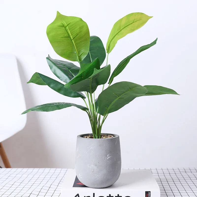 Искусственное растение в горшке Нордический ветер искусственное украшение для