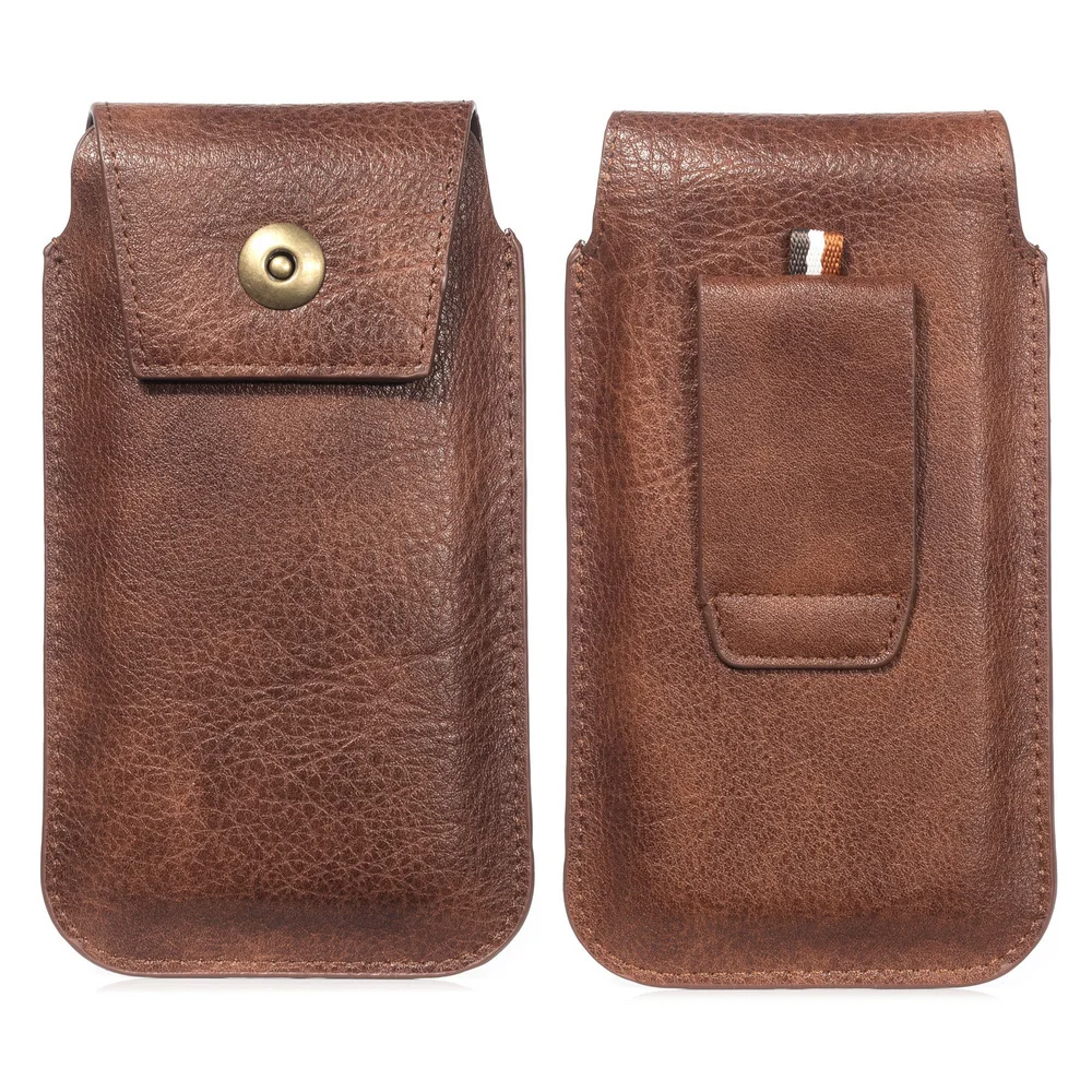 Подходит для 5 5-дюймовых сотовых телефонов чехол из искусственной кожи с ремнем