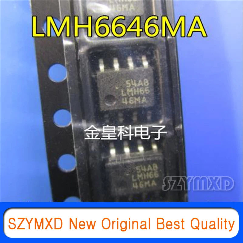 5 шт./лот новый оригинальный LMH6646MA LMH66 46MA патч SOP8 op amp chip в наличии|Интегральные