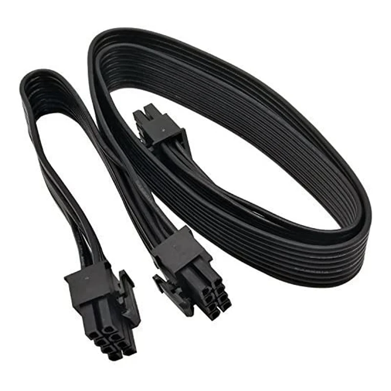 ATX CPU 8 Pin Male к Dual PCIe 2X (6 + 2) кабель адаптера питания для Corsair модульный источник (63 см