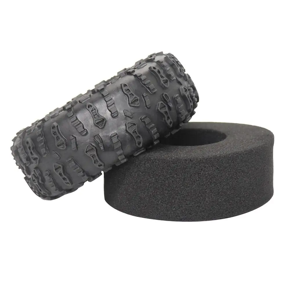 JCONCEPTS-neum&aacute;tico de goma de 1,9 pulgadas para coche teledirigido, rueda de 1,9, 123x49,5mm, para 1/10 RC Crawler Traxxas TRX4 TRX6 Axial SCX10 AXI03007 90046, 4 unidades-3