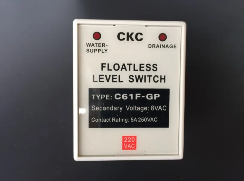 

Genuine CKC Songling C61F-GP liquid level relay 220V 380V DC24V water level relay controller