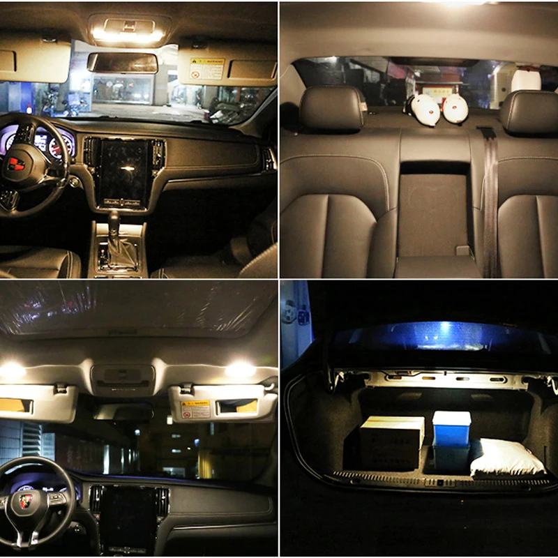 4 шт. Автомобильные светодиодные лампы C5W 12 24 В 31 41 мм|12v led dome|c5w 39c5w |
