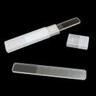 GAM-BELLE профессиональная наностеклянная пилка для ногтей, прозрачная шлифовальная полировка, шлифовка ногтей, маникюр
