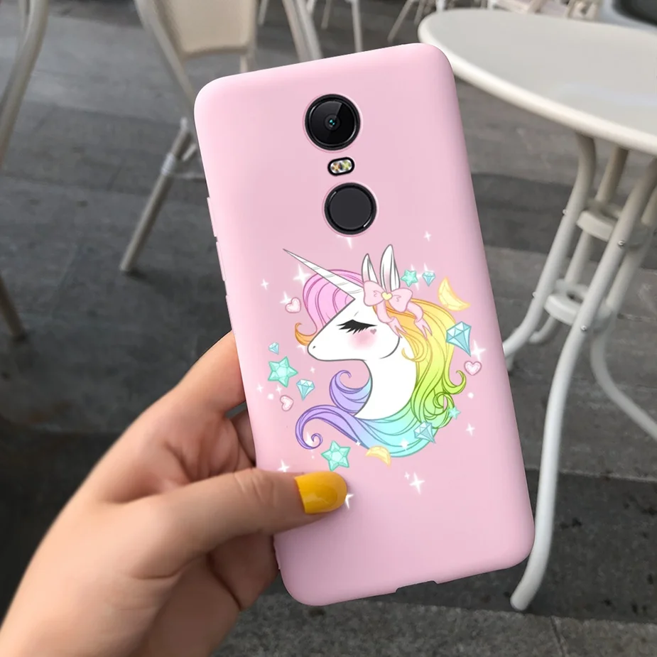 Кий мультяшный чехол для Xiaomi Redmi 5 Plus Redmi5 силиконовый мягкий чехлы телефонов