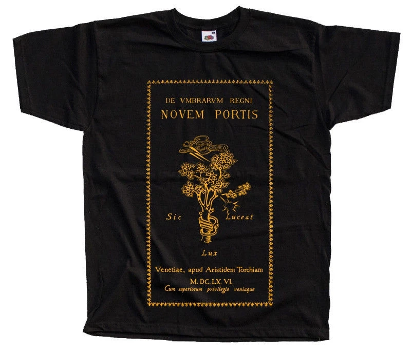 Плакат с изображением девятых ворот V5 футболка всех размеров от S до 4Xl Джонни