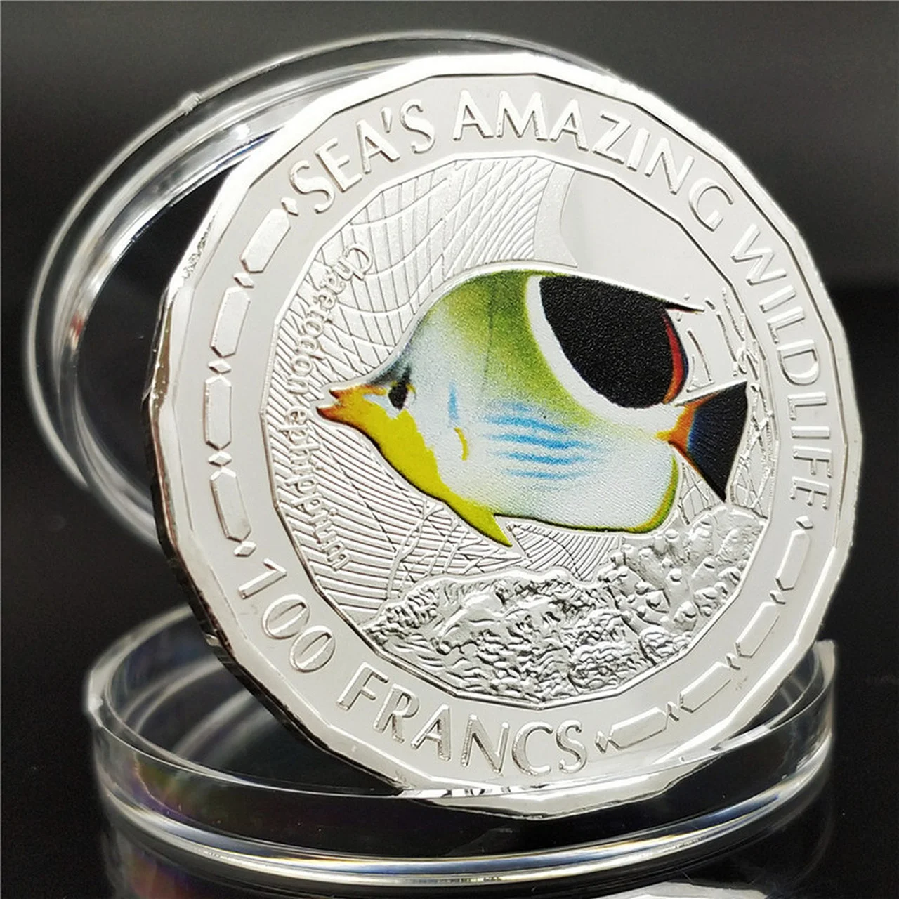 

Animal Coin Australian kingfisher Commemorative Coin Commemorative Medal Silver Coin British Queen's Head Crafts Collectibles