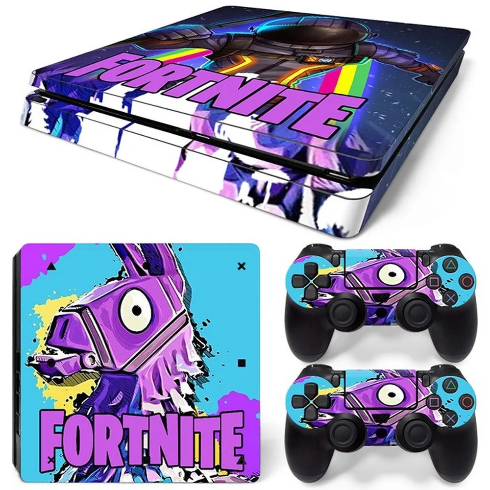 Игра Fortnites крепость ночной узор PS4 Slim Fortnights 3D наклейка для игровой машины