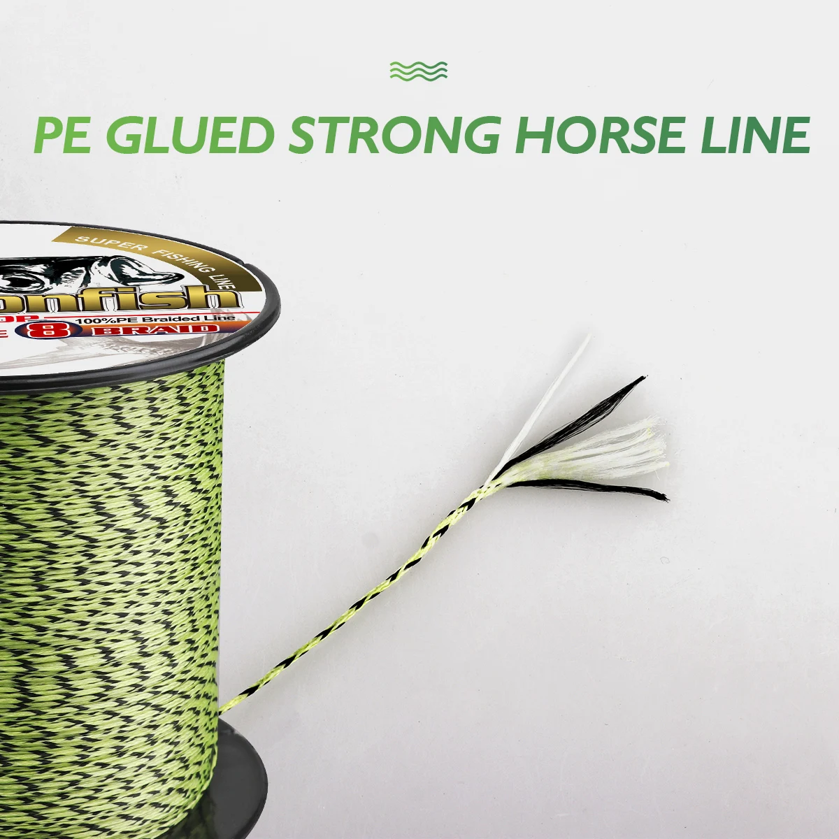 

Quality fishing tackle products online braided fishing line 8 Strands 500M 1000M pe ice fishing saltwater 8-300LBS thread cord