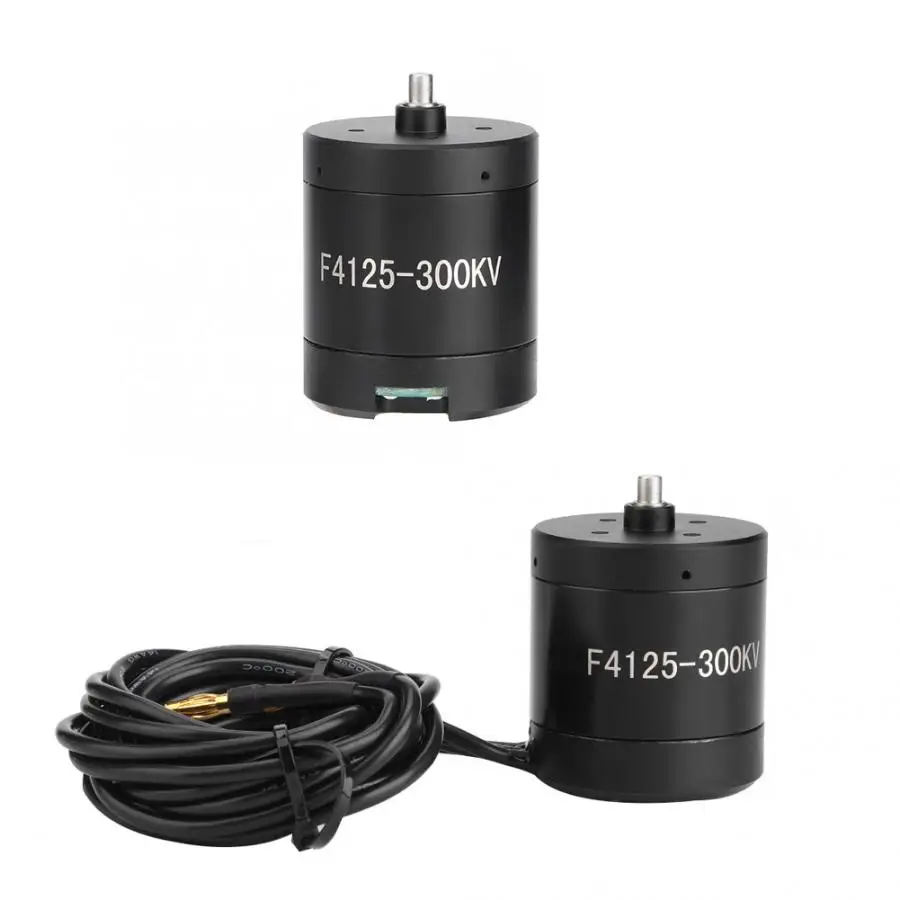 6S 24V RC двигатель подводный 4125 300KV 9 кг упорный водонепроницаемый мотор замена