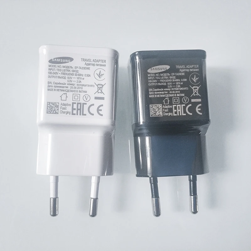 Адаптер питания Samsung для быстрой зарядки 9 В 1 67 А кабель типа C Galaxy S10 S8 S9 Plus A30 A40 A50 A70