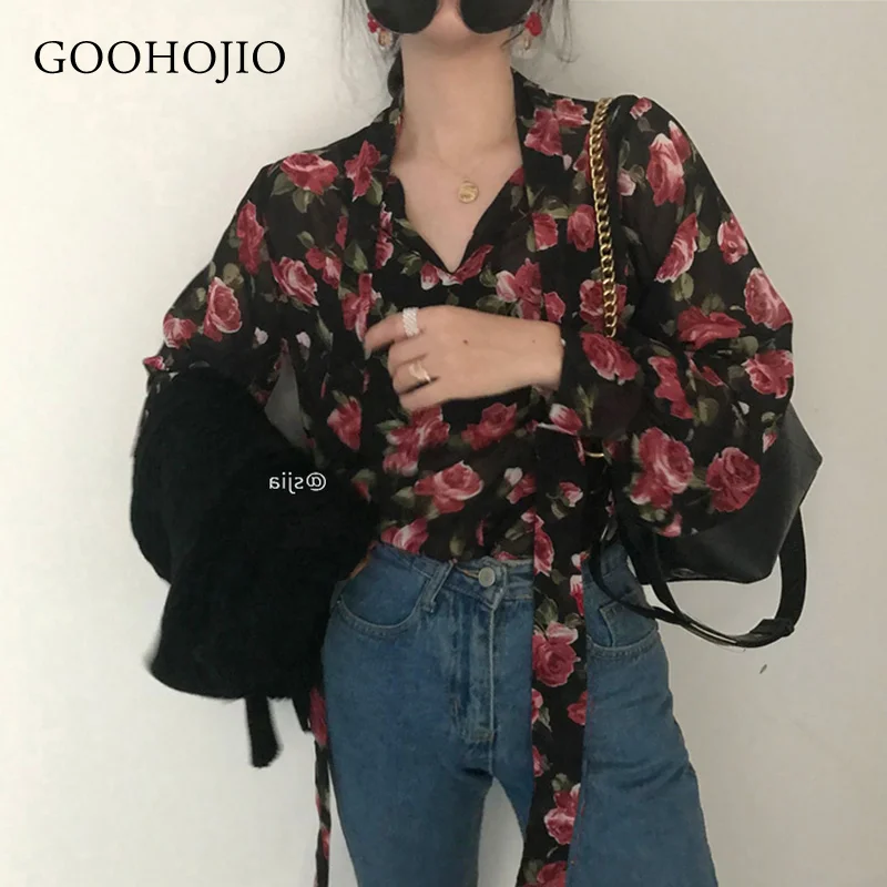 

Plus Size Fashion Casual Oversized Women Blouses 2020 Spring Chiffon Blouse Three Quarter Sleeve Loose Tops Shirts Blusas Mujer