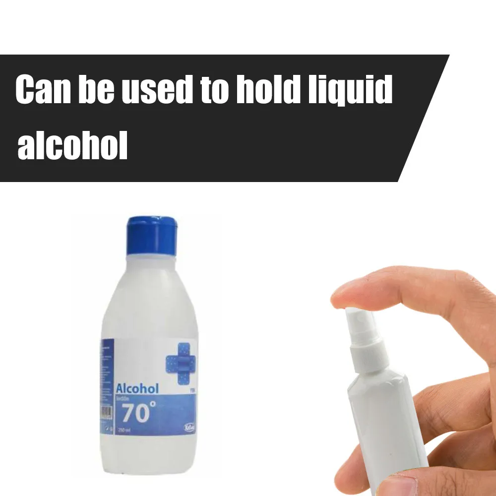 Портативная бутылка для распыления Macaron цветное распыление спирта Split