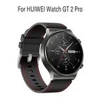 22 мм кожаный ремешок для часов Huawei Watch 3 GT 2 Pro GT 2e ремешок Honor Watch Magic 2 для Samsung Galaxy Watch 3 45 мм Gear s3
