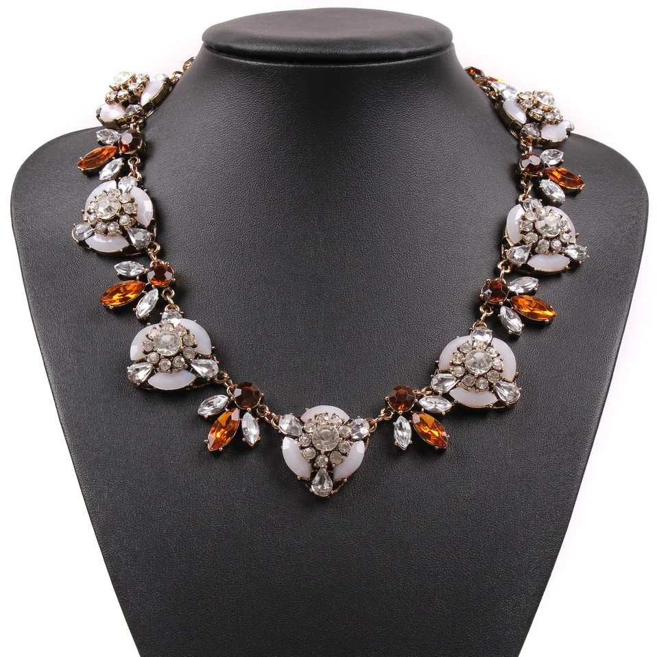 Китайский рынок Иу новый модный продукт изысканное Золотистое Ожерелье Из