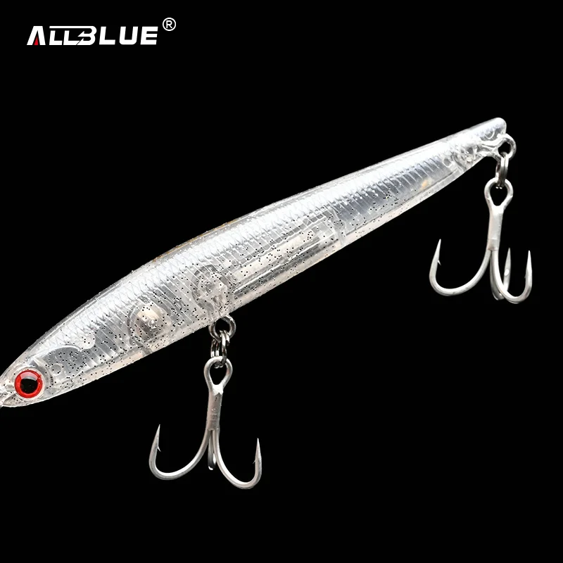 ALLBLUE SPEAR 90 приманка для рыбной ловли-палочка мм/9 г Тонущий Карандаш Longcast Shad 3D Eyes