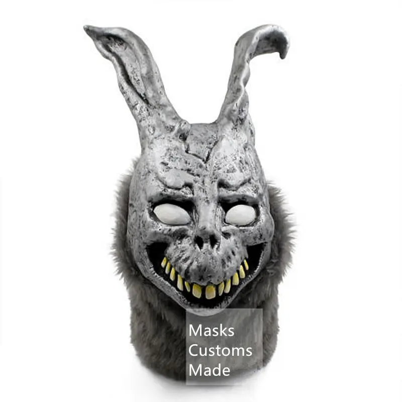 Донни Дарко Frank маска зайчика латекс накладные с мехом взрослый костюм Косплэй