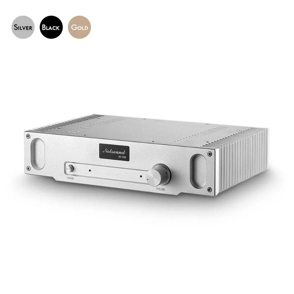 Nobsound Hi-end чистый класс A одиночный 2,0 канальный усилитель аудио HiFi усилитель мощности капот 1969 схема 8 Вт* 2