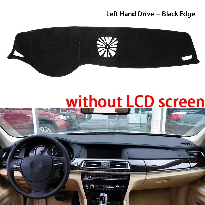 Для BMW серий 7 F01 2009-2015 730i 740i 750i 730d анти-скольжения Мат Зонт приборной защиты