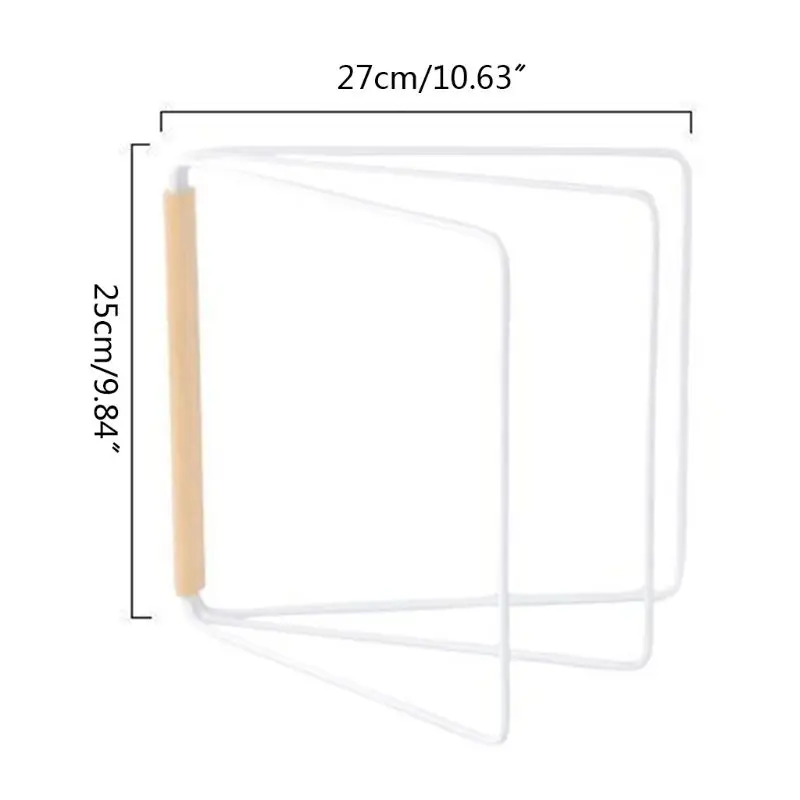 

Vertical Collapsible Kitchen Rag Rack Towel Dishcloth Hanging Rack Drying Holder N58C