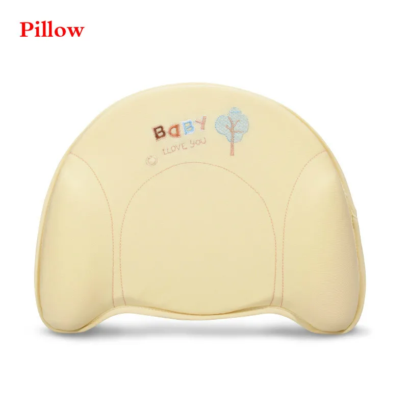 

Baby Memory Foam Pillow Infant Shape Sleeping Positioner Cushion Toddler Prevent Flat Head Newborn Headrest Baby Bedding