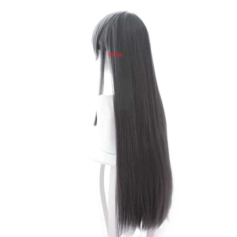 

Sakurajima Mai Grey Long Wig Cosplay Costume Seishun Buta Yarou wa Bunny Girl Senpai no Yume wo Minai Heat Resistant Hair