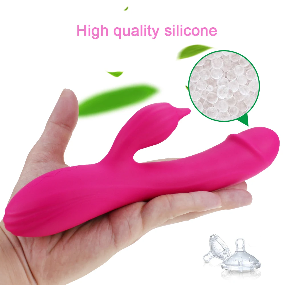 G Spot Vibrator Flexible Tongue Dildo Vibrators Vagina Clitoris Stimulation With 10 Vibration Mode Dual Motor Sex Toys For Women | Красота и